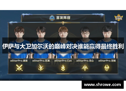 伊萨与大卫加尔沃的巅峰对决谁能赢得最终胜利